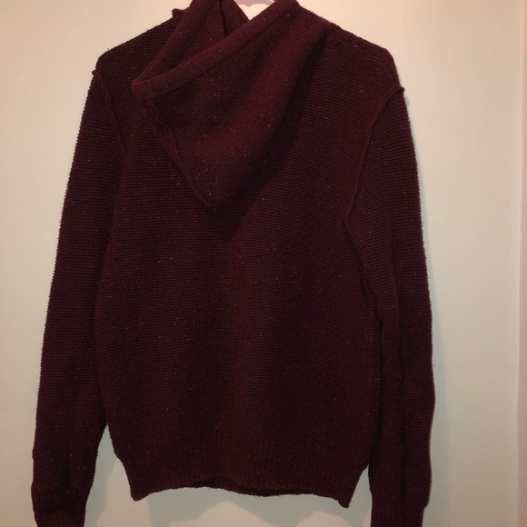 Maroon Pullover Sweater - Picture 2 of 2